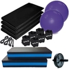 Kit 2 Steps+ 2 Bolas + 2 Cordas + roda+ caneleira 2,3 e 4 kg