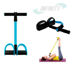 Kit Aeróbico Mini Jump + Extensor Bíceps Glúteo Ombro - comprar online