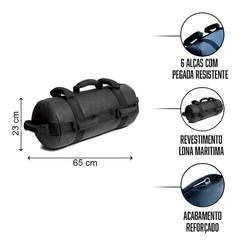 Caixa de Madeira 30x35x45 - 12"+ Corda Naval + Power Bag de 10 kg +Kettlebell de 4kg + Wall Bal 8kg + corda speed rope - comprar online