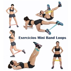 Kit Pilates Colchonete + Faixa Elástica Média + Mini Band Média + Bola Suiça 65 + Caneleira 2 kg - loja online