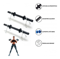 Kit Body Pump - Barra + 10 Kg De Anilhas Emborrachadas + caneleira 4 kg + colchonete - comprar online