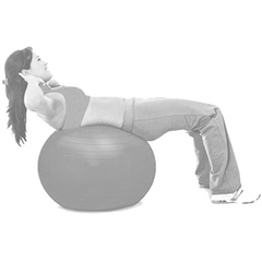 Kit Pilates Solo Par De Caneleira Tornozeleira Peso 3kg+ Bola Suíça 55cm - comprar online