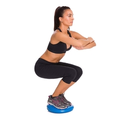 Kit Par de Halter 2kg + Par de caneleira 2kg + Bosu + Disco de Equilíbrio + Step + Bola 75 cm + Colchonete - Cheers Fitness