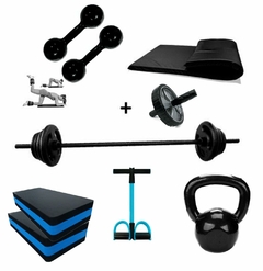 Kit Fitness Aeróbico Ginástica Profissional Treino