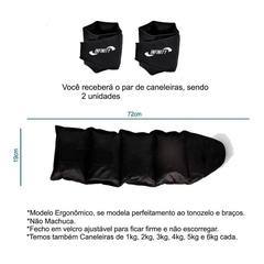 Kit Jump aeróbico c/ Colchonete mini band pesos Fit completo - comprar online