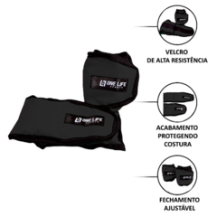 Kit Aeróbico Em Casa Caneleira 2 Kg + Colchonete + Halter 3 + Kettlebell emborrachado 4 kg - loja online