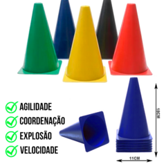 Imagem do Kit Funcional Para Treino Aeróbico Com Escada De Agilidade