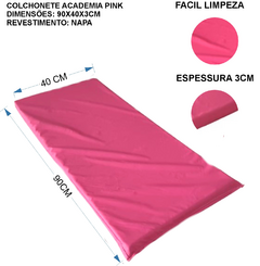 Caneleira Peso Tornozeleira 4kg - Par + Colchonete Rosa - cheers Fitness