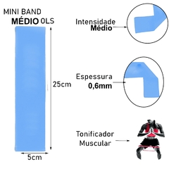 Tapete 1,20mt + Faixa Elástica Média + Mini Band Média + Bola Suiça 55 - loja online