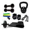 Kit Ginastica Fitness 7 Itens