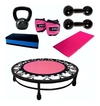 Kit Aeróbico Para Treino De Ginástica Mini Jump + Pesos