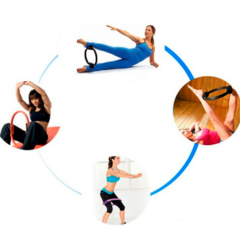 Anel Tonificador Arco Pilates Yoga Flexível Fitness - comprar online