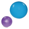 Kit Bola De Pilates Suíça 55cm + Bola Overball 25cm