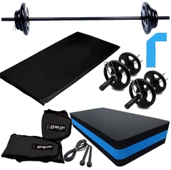 Kit Fitness Aeróbico Ginástica 13 Itens