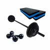 KIT PUMP 20KG + 2 STEPS + PAR HALTER 3KG P/ TREINO FUNCIONAL