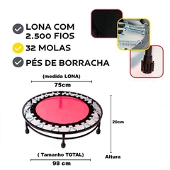 Kit Aeróbico para treino de Ginástica com Mini Jump - comprar online