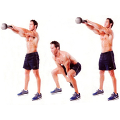 Kit Kettlebell Emborrachado Treinamento Funcional 4, 6, 8 Kg - Cheers Fitness