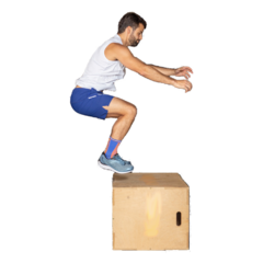 Caixa De Salto Jump Box Plyo Box Crossfit - 12 - 16 - 24 - 30 Tamanho:60x65x50 na internet