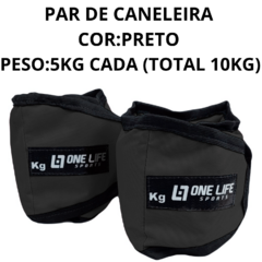 Imagem do Kit Barra + Anilha 20 Kg + Halter + Caneleira + Colchonete