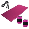 Kit Para Treino Funcional Colchonete + Corda+ Caneleira 2kg