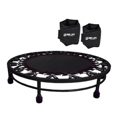 Mini Jump Cama Elástica Profissional + Caneleira 6 Kg