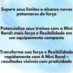 Kit 6 Faixas Elásticas Thera Band Exercícios Em Casa 1,20 mt - loja online