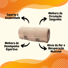 Bandagem Ortopédica Alta Elasticidade E Compressão 10 X 1,5m - comprar online