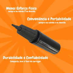 Bomba Para Encher Bola De Pilates Dupla Ação De Mão - comprar online