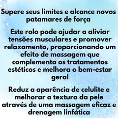 Rolo Para Massagem Turbinada - ventosa - cheers Fitness