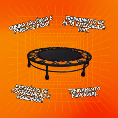 Cama Elástica Mini Jump Profissional 180kg Academia Studio - comprar online