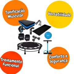 Kit Aeróbico Treino Em Casa Para Funcional - comprar online