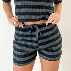 Imagem do Conjunto Ribana - Cropped MC + Shorts