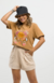 T-Shirt Estonada Camel