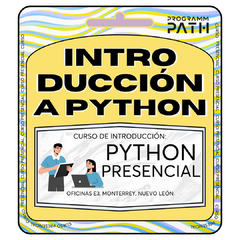 CURSO INTRODUCCIÓN A PYTHON (PRESENCIAL)