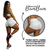 CONJUNTO FITNESS SHORTINHO EMPINA BUMBUM E TOP BRANCO na internet