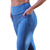 CALÇA FITNESS ACADEMIA EMPINA BUMBUM COM BOLSO AZUL GALAXIA - comprar online