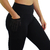 CALÇA FITNESS ACADEMIA EMPINA BUMBUM PRETO COM BOLSO LATERAL - ieloow Brasil