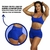 CONJUNTO FITNESS SHORTINHO EMPINA BUMBUM E TOP AZUL BIC - ieloow Brasil