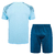 Kit-Treino Manga Curta - Manchester City - comprar online