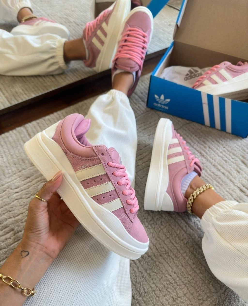 ADIDAS BAD BUNNY X CAMPUS ROSA