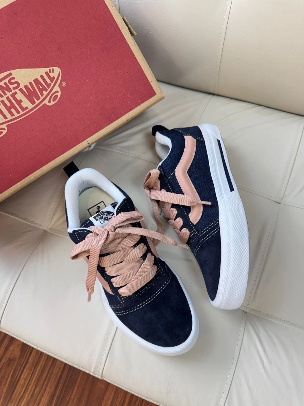 VANS OLD KNU PRIME JEANS C ROSÊ