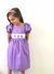 Vestido bordado smock rapunzel - Anna Garza