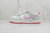 Tênis Dunk Low "Summit White & Pink Foam