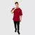 Camiseta Oversized Smile CHM Vermelho - ELITE FASHION 