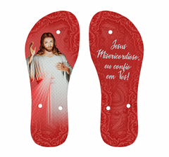 3738-28 / Jesus Misericordioso Vermelho