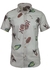 Camisa SR Slim MC Estampada Califórnia Folha