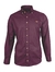 CAMISA SR SLIM ML SARJA LISA MARSALA