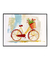 Quadro Decorativo Bicicleta na Primavera - comprar online