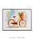 Quadro Decorativo Bicicleta na Primavera