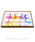 Quadro Decorativo Bailarinas à Cores - comprar online